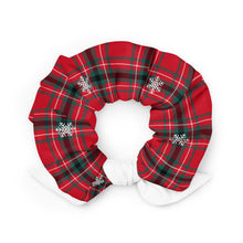 Load image into Gallery viewer, Christmas Tartan Scrunchie