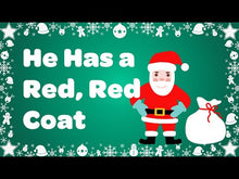 Load and play video in Gallery viewer, Santa He Has a Red Red Coat Instrumental with Lyrics Video Song Download