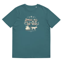 Load image into Gallery viewer, Jingle All the Way Unisex Organic Cotton T-shirt
