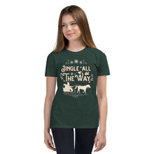 Load image into Gallery viewer, Jingle All the Way Youth Short Sleeve T-Shirt