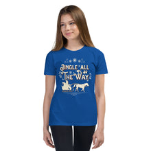Load image into Gallery viewer, Jingle All the Way Youth Short Sleeve T-Shirt