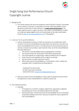 Load image into Gallery viewer, Single Use Performance Church Copyright Licence Page 1 | Love to Sing