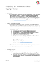 Load image into Gallery viewer, Single Use Performance School Copyright Licence Page 1 | Love to Sing