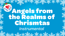 Load image into Gallery viewer, Christmas Song Angels From the Realms of Glory Instrumental Video Song MP4 Download by Love to Sing
