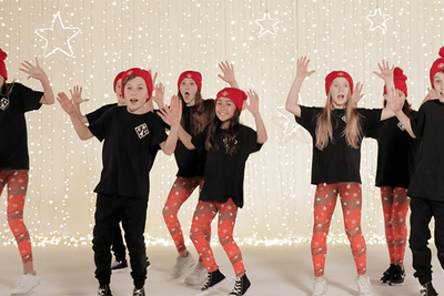 Dance to Christmas song Jingle Bells with Easy Choreography | Love to Sing