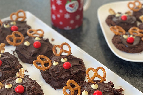 Reindeer Afghan Cookies Recipe | Love to Sing