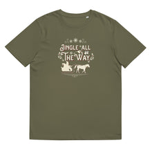 Load image into Gallery viewer, Jingle All the Way Unisex Organic Cotton T-shirt
