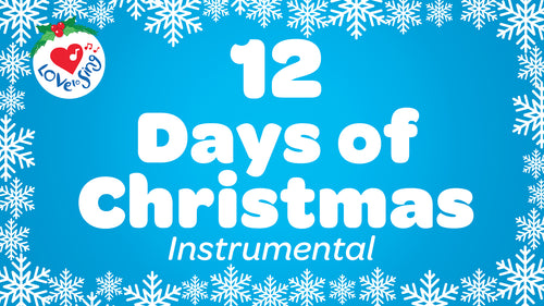12 Days of Christmas Instrumental Lyric Video Song Download