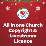 All in One Church Christmas Music Copyright and Livestream Licence | Love to Sing