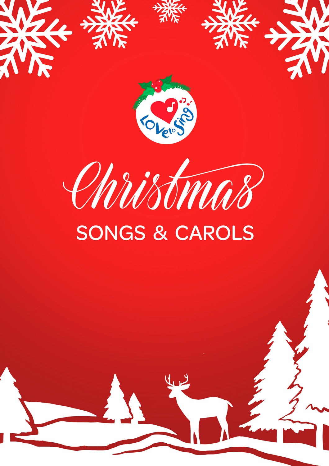 Buy Top 50 Christmas Songs and Carols Lyrics PDF Printable Ebook by Love to Sing