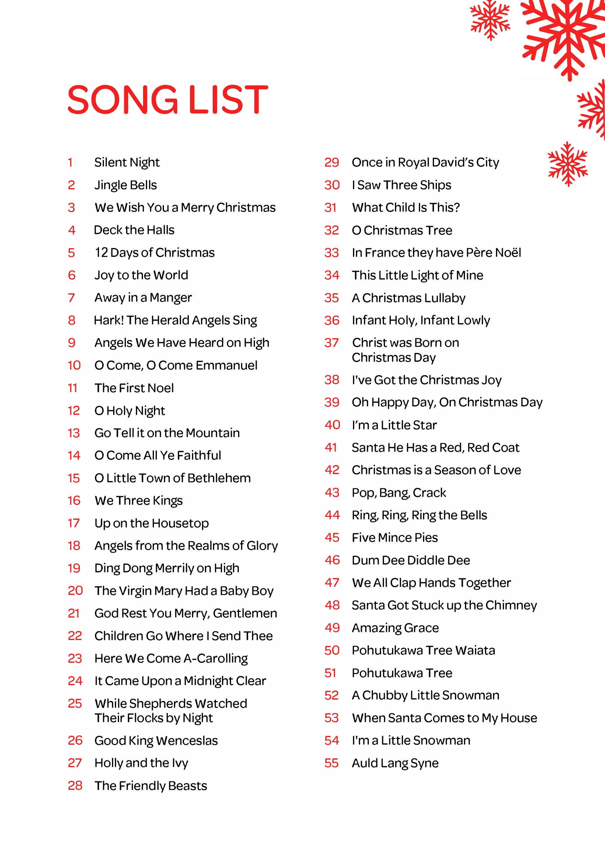 ChristmasSongsandCarolsEbook55SongList 297bc5fb 3a38 4061 9e58 christmas songs and carols lyrics ebook