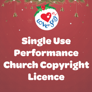 Single Use Performance Church Copyright Licence | Love to Sing